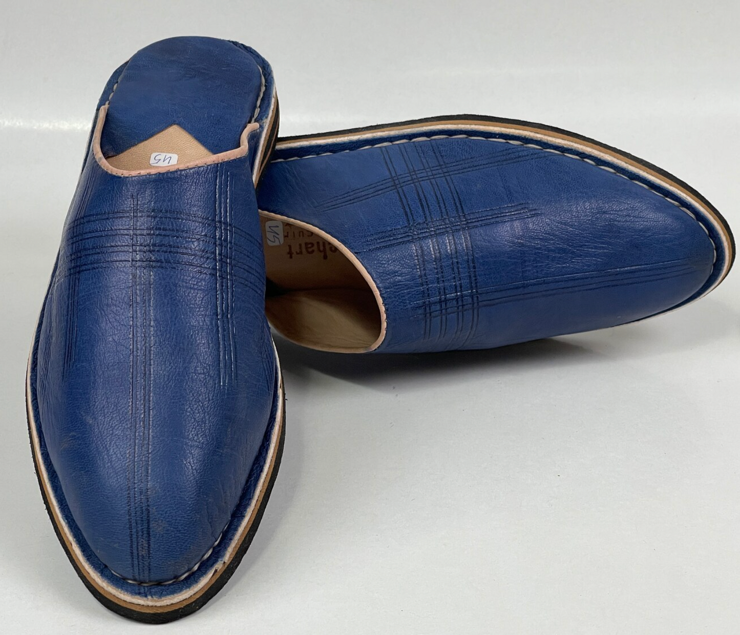 Handmade leather babouches, Embroidered babouches, Luxurious babouches, Moroccan slippers, Stylish leather footwear, free shipping